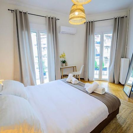 Boho Luxury 2 Bedroom Apartment, Acropolis Museum View 아테네 외부 사진