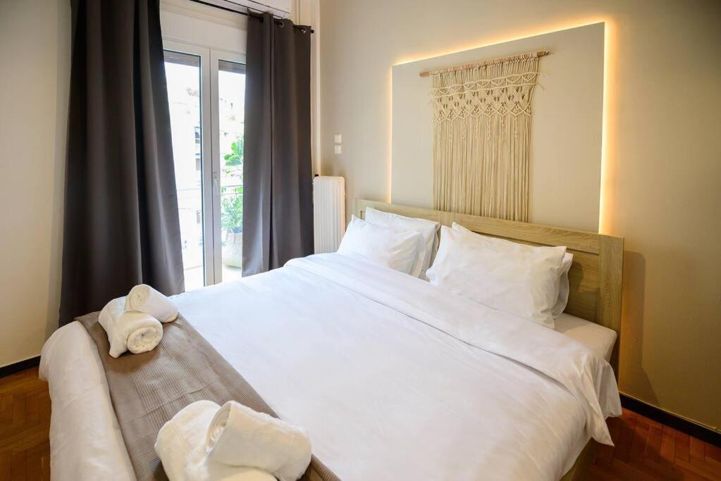 Boho Luxury 2 Bedroom Apartment, Acropolis Museum View 아테네 외부 사진