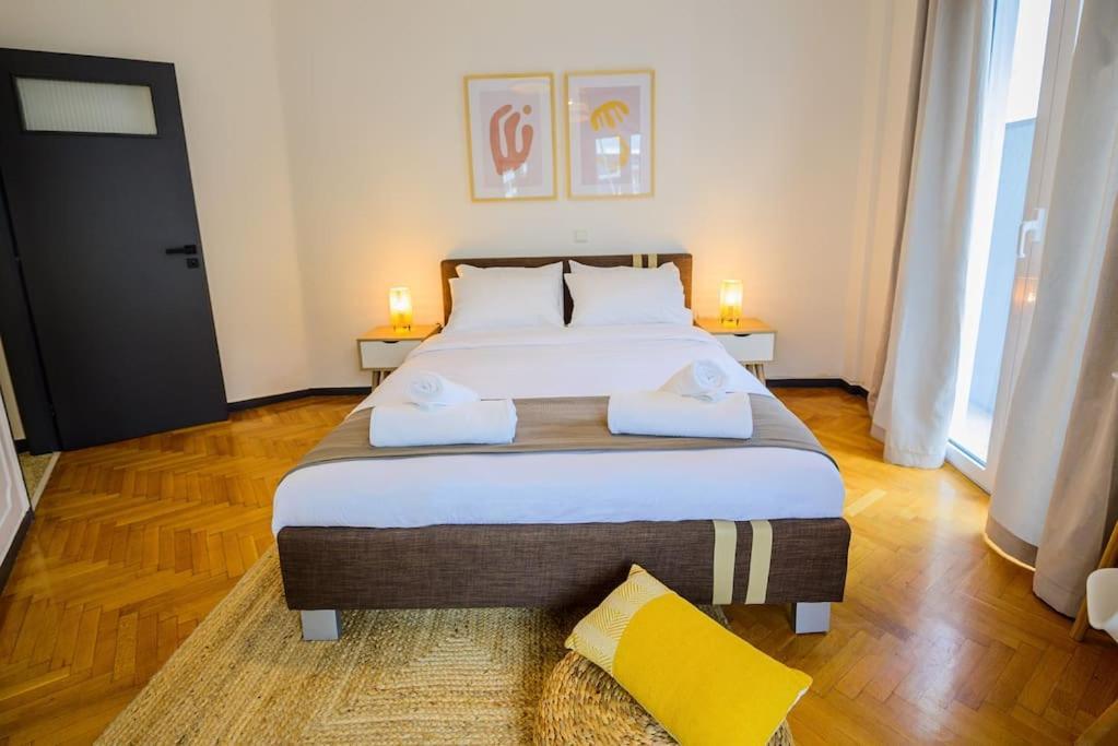 Boho Luxury 2 Bedroom Apartment, Acropolis Museum View 아테네 외부 사진